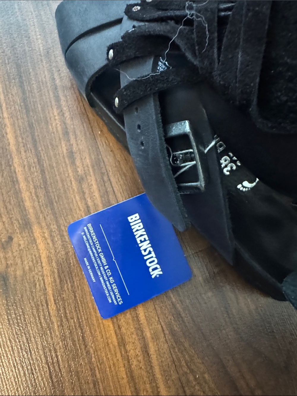 NIB Birkenstock Tunis Tassel Fringe Studded Sandal - Picture 4 of 4